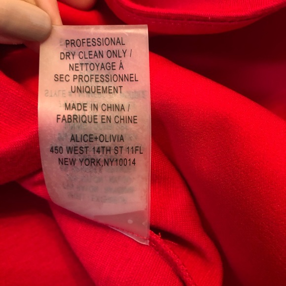 Alice + Olivia Patty Peplum Poppy Top - Picture 7 of 7